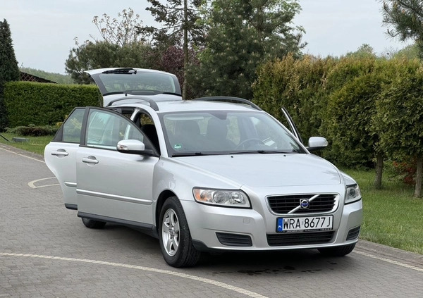Volvo V50 cena 14900 przebieg: 210000, rok produkcji 2008 z Jastrowie małe 596